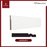 Matimco Likewood Special Mouldings (Laminated Veneer) Baseboard 3 (8 feet)