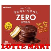 LOTTE ZERO SUGAR FREE CAKES MINI CACAO 171G /// SUGAR FREE CHOCO PIE 336G LOTTE MART