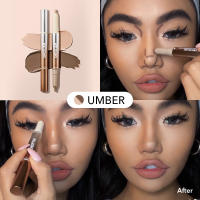 SHEGLAM Fine Line 2-In-1 Nose Contour Highlighter Pen Creamy Blendable Long-Lasting Sculpting Makeup