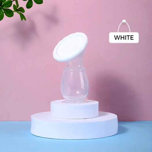 Manual Silicone Breast Pump Portable Breastmilk Collector Baby Feeding Soft Suction