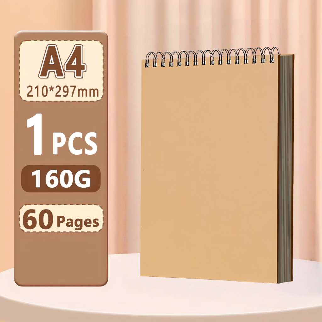 Sketchbook drawing pad for drawing A4/A5/8K/16k Sketchbook for kids Painting Thick paper Spiral notebook Art Supplies