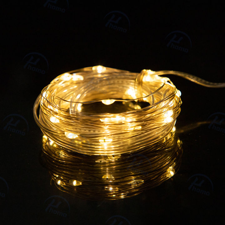 Led Fairy Lights Battery Operated Mini Battery Powered Copper Wire Starry Fairy Lights for Bedroom Christmas Parties Wedding Decoration