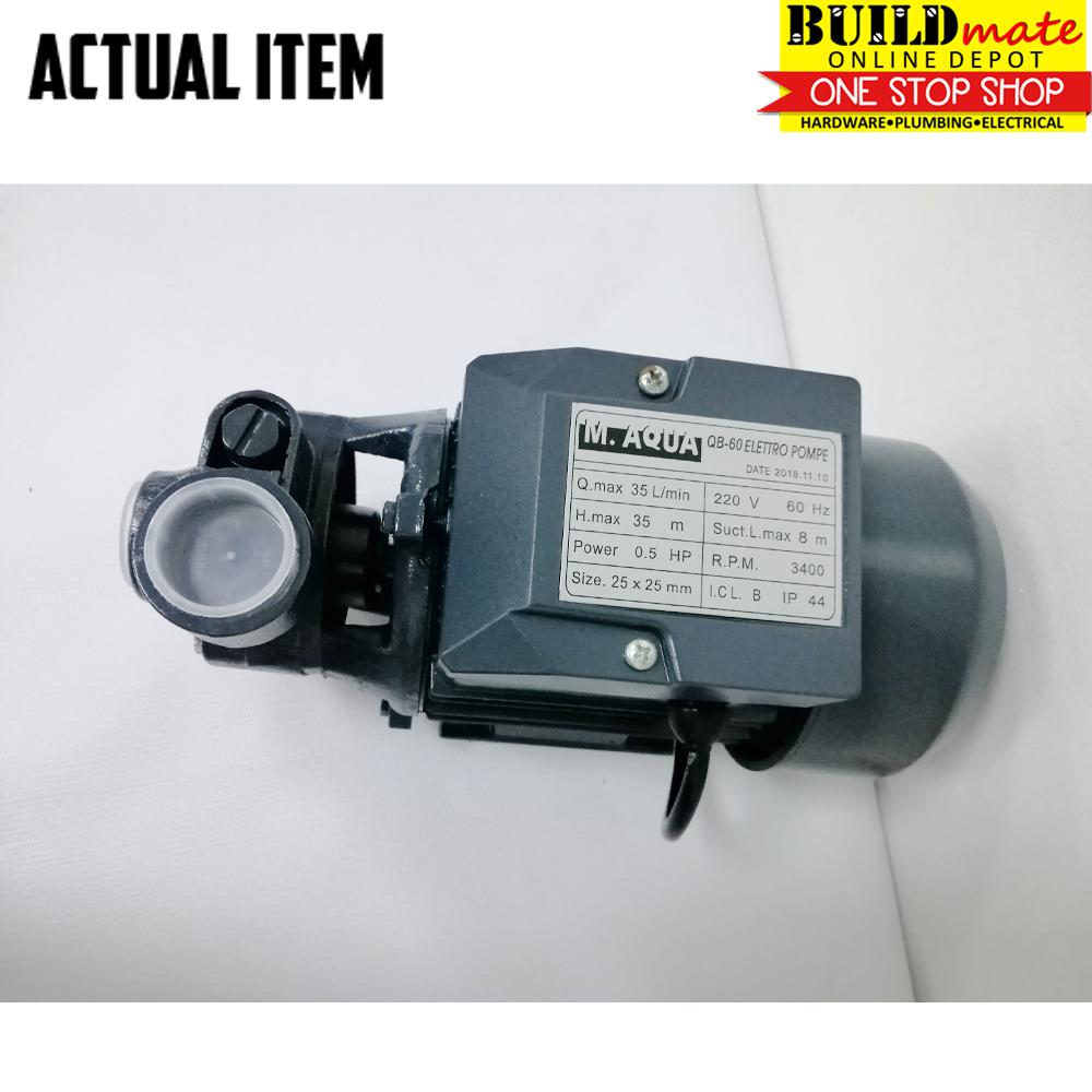 Water Booster Pump 0.5HP QB60 M AQUA / FUJIMA review and price