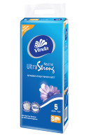 Vinda Facial Tissue Paper in a Travel Pack Small 3Ply 110s x 5 Ultra Strong Pocket Tissue