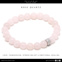Rose Quartz Bracelet | Pulseraz Gemstones and Jewelry
