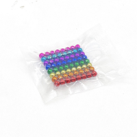 Vixplorn 216Pcs Magnetic Ball 3/5MM 3D Magic Magnet Magnetic Blocks Balls Sphere Cube Beads Puzzle Building Toys Educational Toy