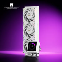 Thermalright PEERLESS VISION 240 ARGB BLACK AIO CPU Liquid Cooler Equipped with TL- M12Q Building Block Infinite Mirror Fan 3.95 - inch square full - screen PV240 ARGB BLACK