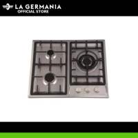 La Germania Built In Hob HC6003 (3 Gas Burner W/Safety Device / Stainless Worktop)