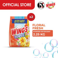 Wings Solve Floral Fresh Powder 2.25kg