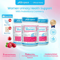 [Support Urinary Health]Life Space Urogen Probiotic For Women 60 Capsules Improve Urinary Tract Health Reduce Cystitis LifeSpace Probiotics With Cranberry Extract Lifespace probiotics