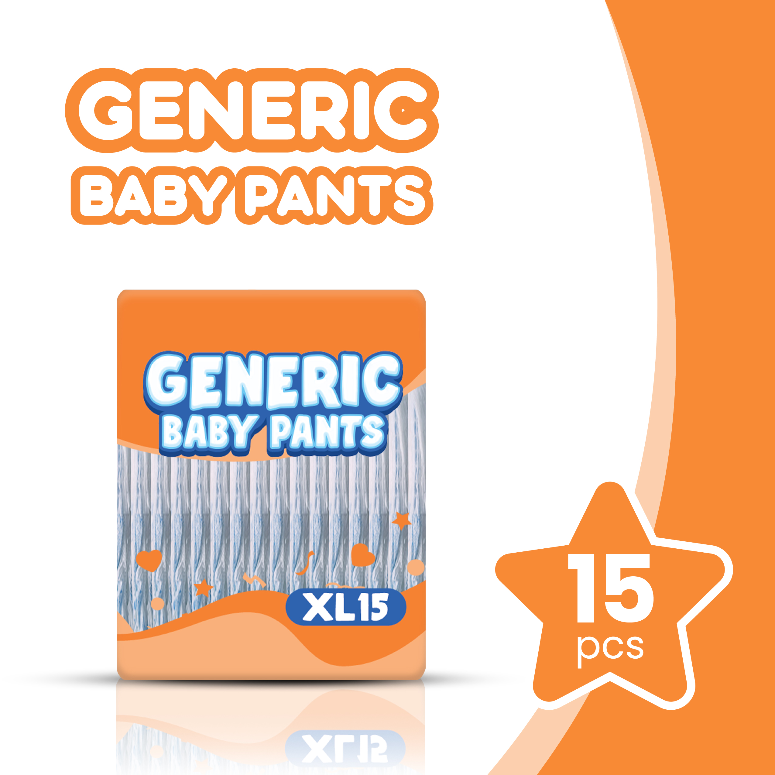 Generic Baby diaper pants XL 15s