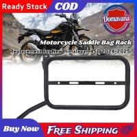 Domavana Luocute Saddlebag Support Racks Racks Side Carrier Fit for New Himalayan 450 2024-2025 18mm Tube (Left)