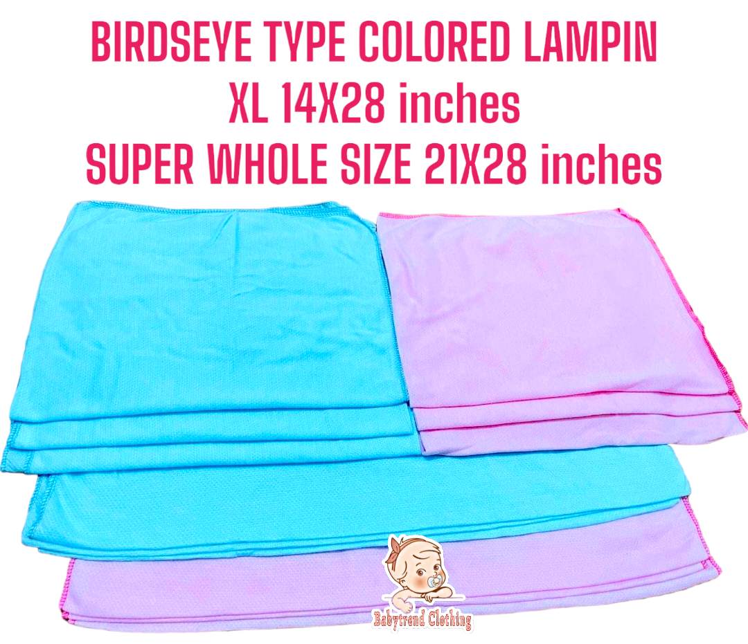COLORED BABY LAMPIN COTTON ABSORBENT