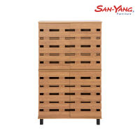 San-Yang Furniture Shoe Cabinet Summer Oak 213011