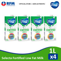 Selecta Fortified Milk 1 Liter - Set of 4s