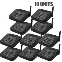 Calltou Wireless Intercom System 1500M Long Range 4 Way Two Way Communication No Network Required for Home Office Hotel CI05
