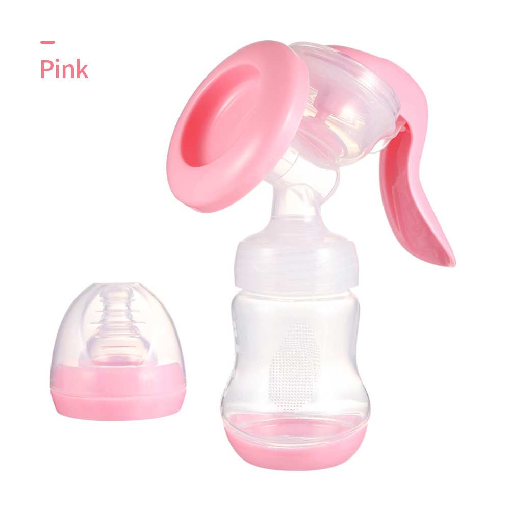 Kissdora Manual Breast Pump For Breast Feeding BPA Free 180 ml Free Pacifier