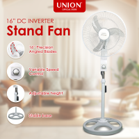 UNION 16″ DC Inverter Stand Fan UGSF-16-INV - Electric Fan with High-Velocity Blades Energy Efficient DC Inverter Motor.
