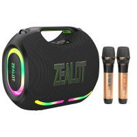 ZEALOT ZE01 Portable Bluetooth Speaker 120W | Outdoor Party & Karaoke Speaker na may Mikropono | TWS Stereo | 24000mAh Long Battery | IPX6 Waterproof | Power Bank