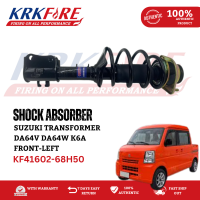 KRKFIRE SHOCK ABSORBER ASSY KF41602-68H50 FOR SUZUKI TRANSFORMER DA64V DA64W K6A FRONT-LEFT