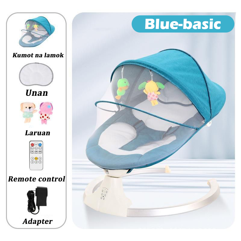 Playpark Electric Rocking Chair for Baby Swing Rocker Cradle Adjustable Smart RockingChair with Bluetooth