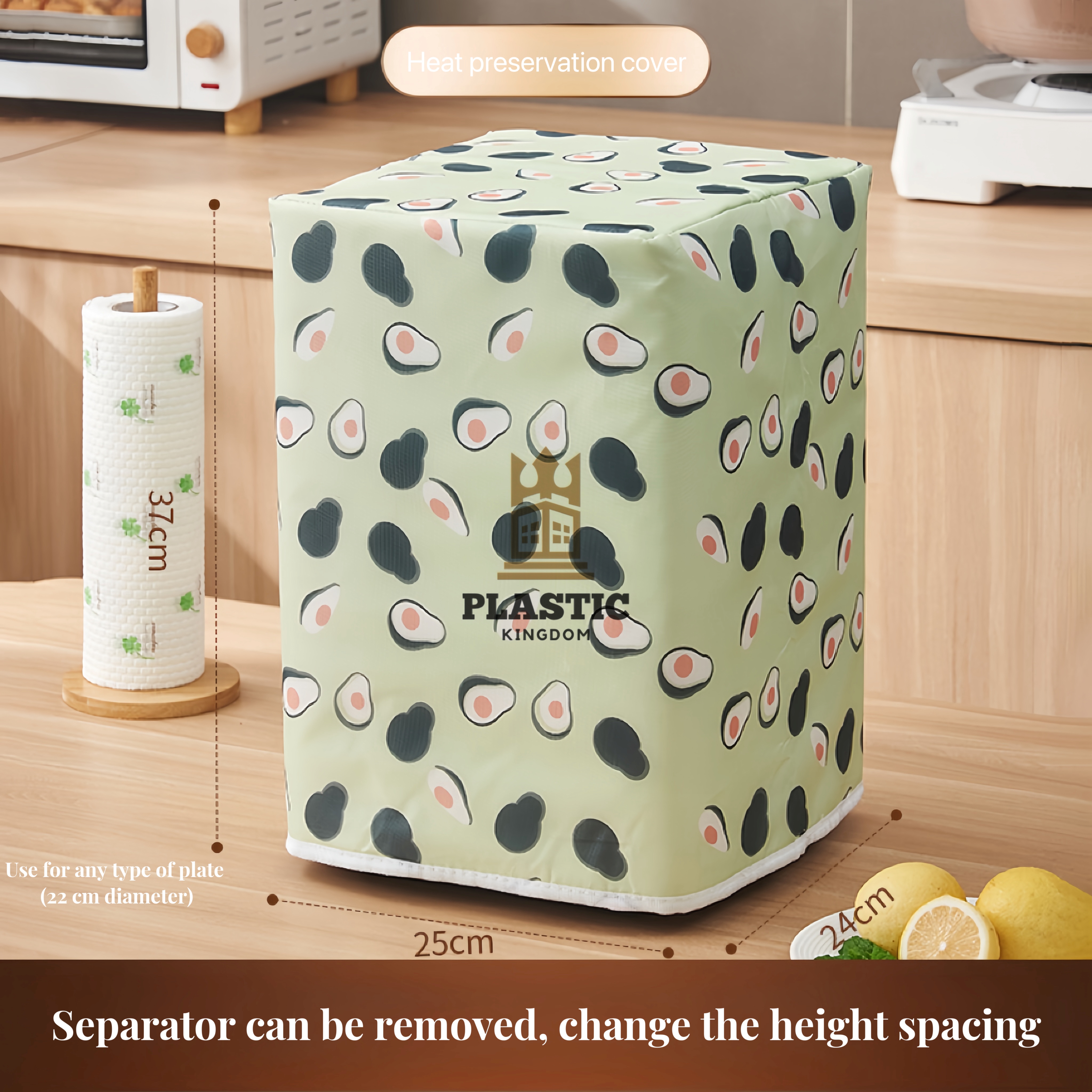 Luxurious Baby Cutlery Storage Box Dust-proof Insect-proof Baby Bottle Food Tools Milk Powder Box Drain Cabinet Rack