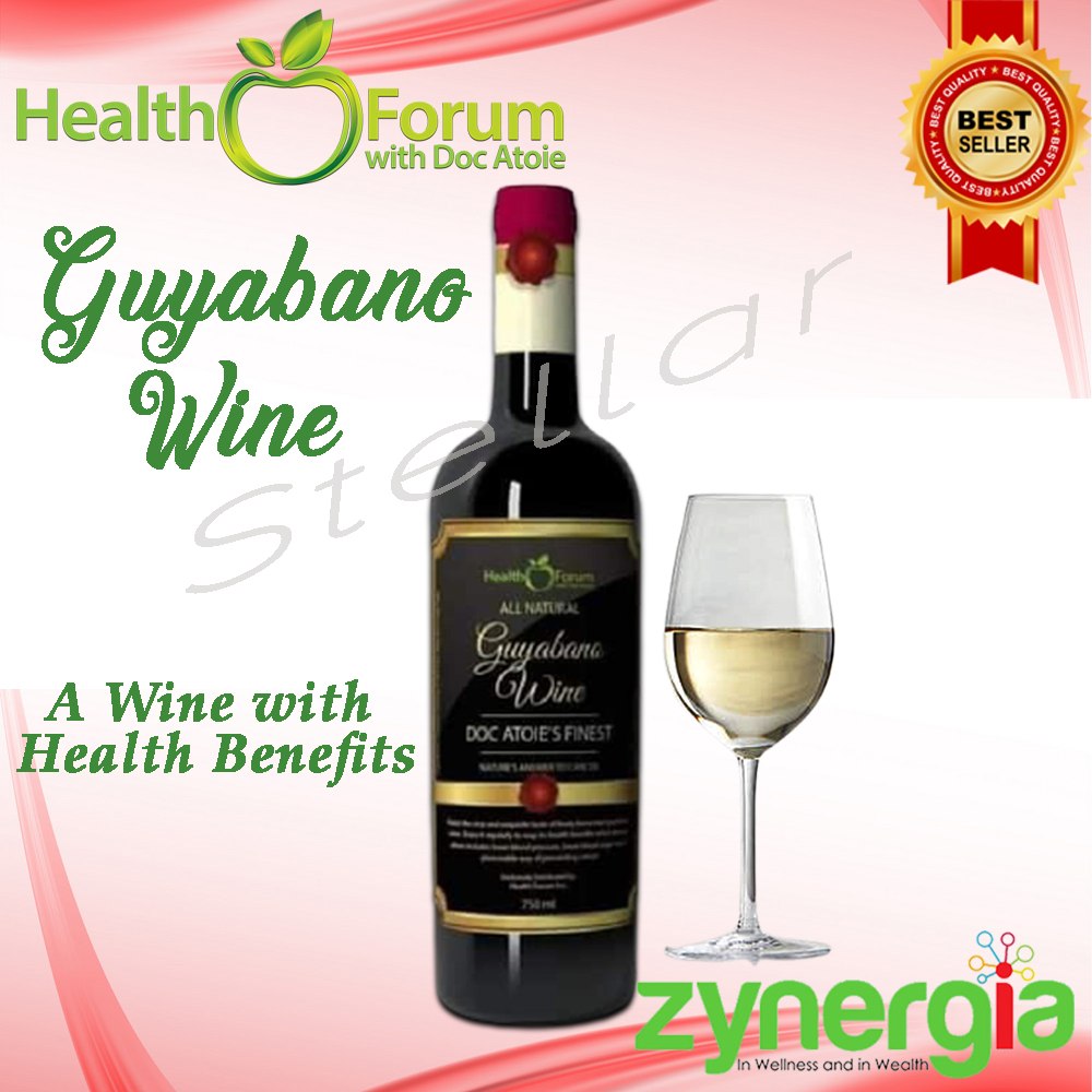 Zynergia Guyabano Wine By Doc Atoie 750ml Best Seller Wine 100 Authentic Guyabano Wine Formulated By Doc Atoie 750ml Review And Price