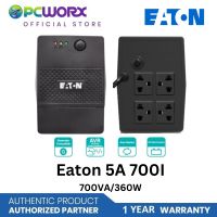 Eaton 5A 700I-NEMA 700VA/360Watts Line Interactive | UPS | AVR | UPS power supply heavy duty | UPS power supply for WIFI