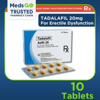 RX: ADFIL 20 Tadalafil 20mg Tablet for Men | For Erectile Dysfunction