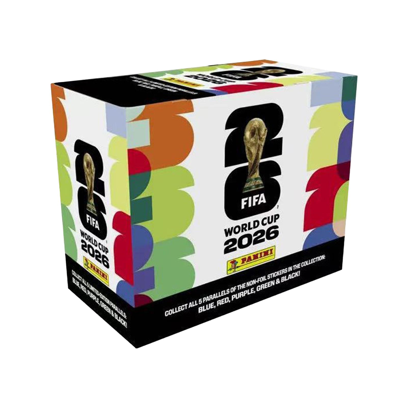 Panini FIFA World Cup 2026 Official Sticker Collection 50 Packs Box Limited