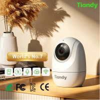 [Tiandy] Camera Wireless Security CCTV 2MP - Full Color Night Vision - Pan360° Human Detection - Two-way Audio - Private mode - 8x Magnification - Home Security Wifi Camera Indoor 1080P for Baby/Elderly/Pets - SD card not included