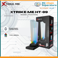 Xtrike Me HT-09 RGB Headset + Phone Stand - 7 Color Lighting / 4x USB Hub Port