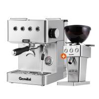 Gemilai CRM3005L coffee machine semi-automatic household commercial small extractor 15Bar high-pressure extraction and concentration steam frother milk frother