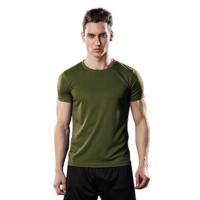 Simple drifit t shirt Men & Women American size Plain Dark color top men s apparel Crew neck Round