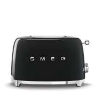 Smeg 2 Slice Toaster (Black)