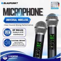 BLAUPUNKT Professional Wireless Universal Microphone | Portable Noise Reduction Microphone
