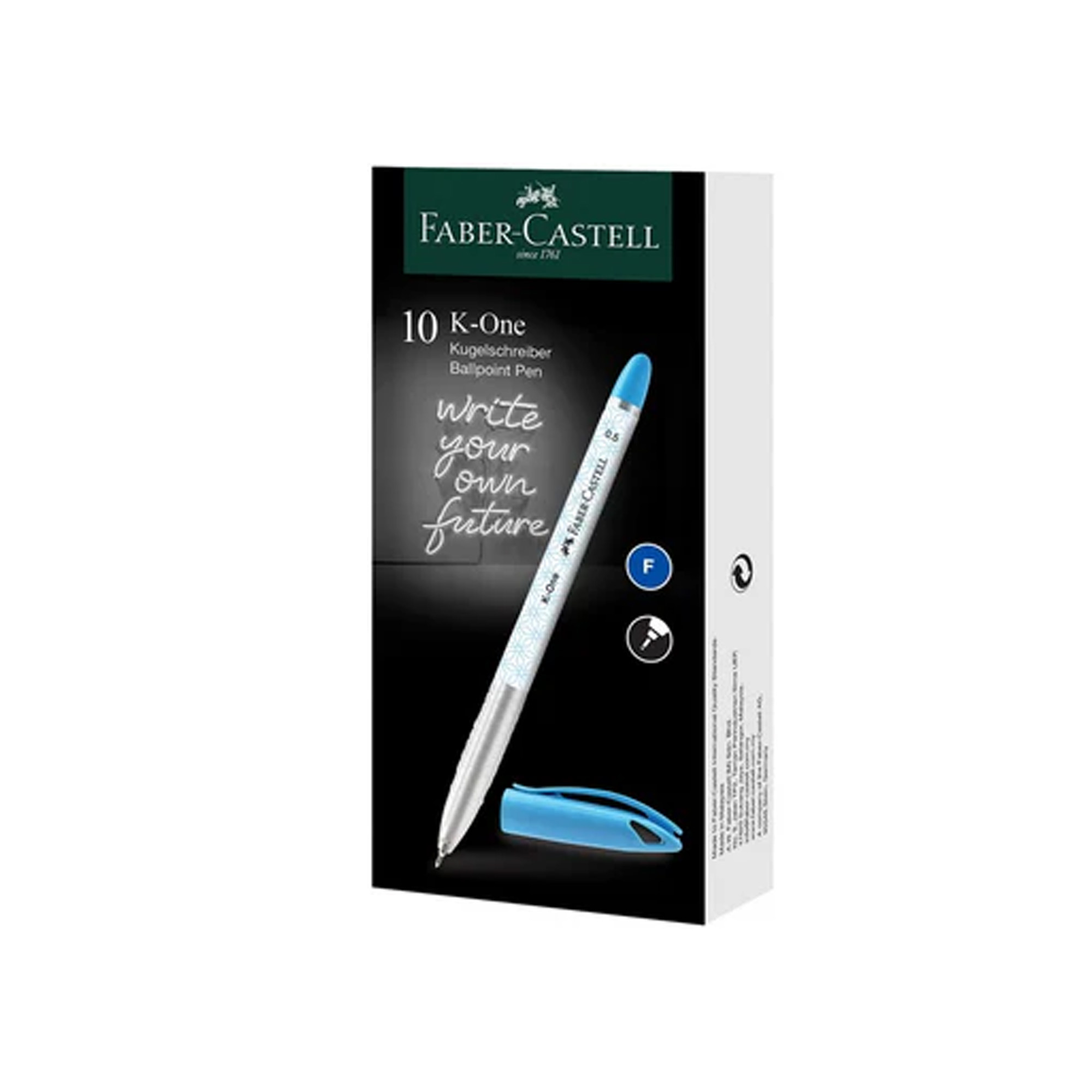 Faber-Castell K-One 0.5 Ballpen 10PCS/BOX
