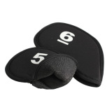 10pcs Golf Club Iron Putter Head Protector Set Black August 2018 - 4 10pcs Golf Club Iron Putter Head Protector Set Black - 4