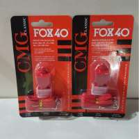 Fox 40 Whistle Red with Lanyard and Mouth Grip in 2s