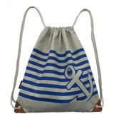 Gym Drawstring Backpack Canvas Draw String Bucket Bag PE Travel Shoulder Bags - Intl August 2018 - 4 Gym Drawstring Backpack Canvas Draw String Bucket Bag PE Travel Shoulder Bags - intl - 4