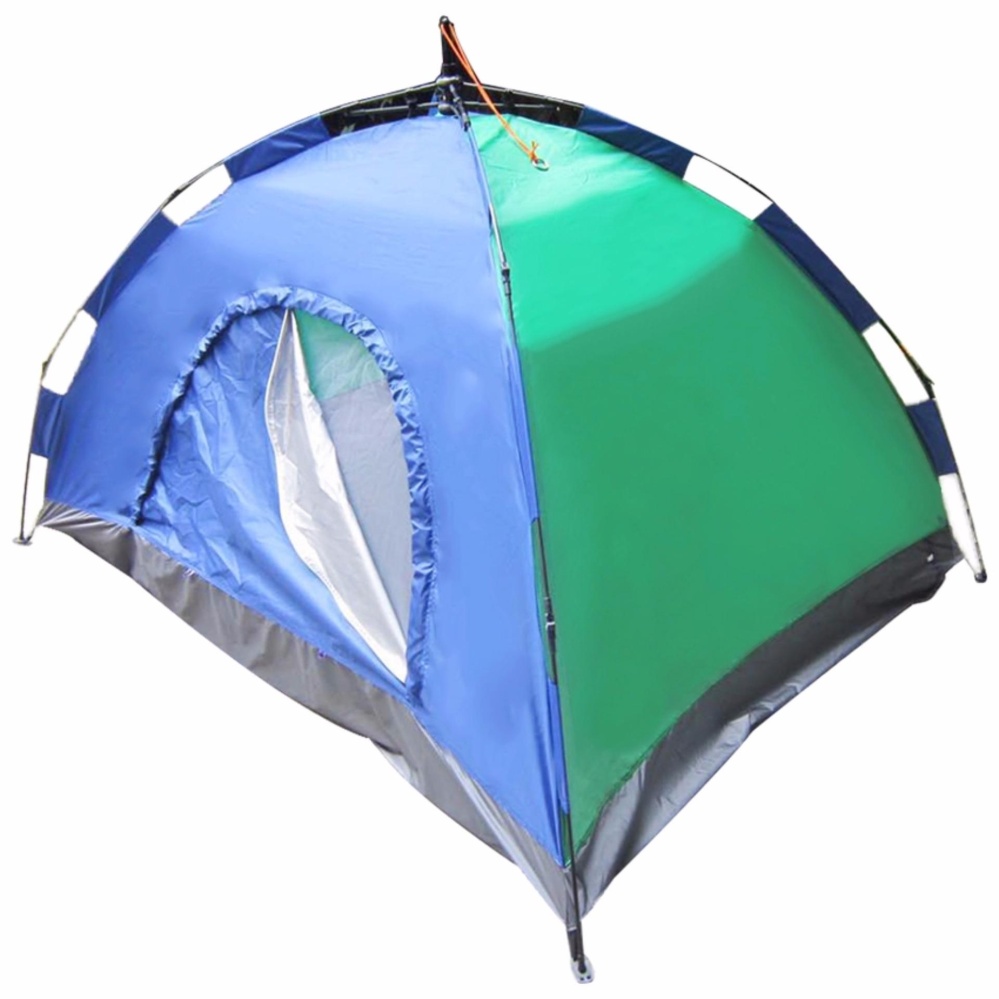 4 Person Family Camping Tent With Outdoor Essentials Sleeping Bag(Blue) August 2018 - 2 4 Person Family Camping Tent with Outdoor Essentials Sleeping Bag(Blue) - 2