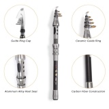 Lixada Telescopic Fishing Rod And Reel Combo Full Kit Spinning Fishing Reel Gear Organizer Pole Set With 100M Fishing Line Lures Hooks Jig Head And Fishing Carrier Bag Case Fishing Accessories - Intl August 2018 - 3 Lixada Telescopic Fishing Rod and Reel Combo Full Kit Spinning Fishing Reel Gear Organizer Pole Set with 100M Fishing Line Lures Hooks Jig Head and Fishing Carrier Bag Case Fishing Accessories - intl - 3