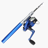 Mini Portable Telescopic Fishing Rod (Blue) July 2018 - 5 Mini Portable Telescopic Fishing Rod (Blue) - 5