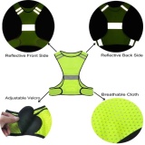 Reflective Vest For Running Or Cycling Dog Walking Motorcycle HighVisibility Bike Reflector Adjustabvle Size (2 Pack) - Intl August 2018 - 5 Reflective Vest for Running or Cycling Dog Walking Motorcycle HighVisibility Bike Reflector Adjustabvle Size (2 pack) - intl - 5