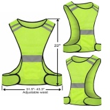 Reflective Vest For Running Or Cycling Dog Walking Motorcycle HighVisibility Bike Reflector Adjustabvle Size (2 Pack) - Intl August 2018 - 2 Reflective Vest for Running or Cycling Dog Walking Motorcycle HighVisibility Bike Reflector Adjustabvle Size (2 pack) - intl - 2