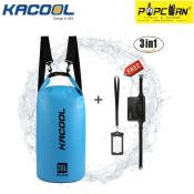 KACOOL 20L Waterproof Dry Bag Set with Phone Case