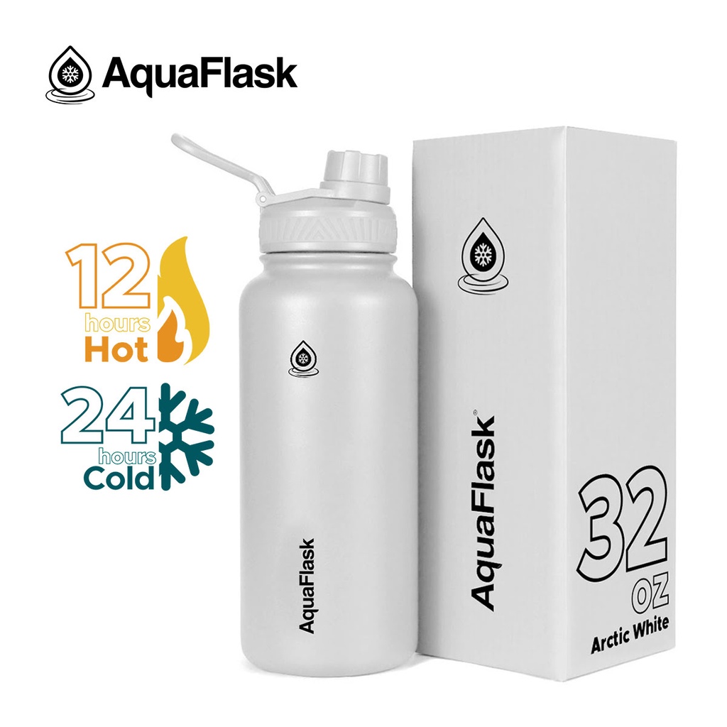 40oz Arctic White - Aquaflask