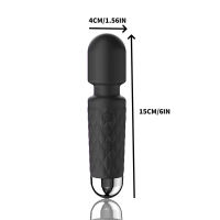 Lemezee Female Sex Toy Multi-Speed AV Vibrator MINI Rechargeable Wireless Masturbation Massage Wand Adult Toy Vibrators Sex Toys For Women Silent[USB CHARGING]