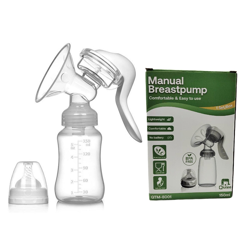 Manual Breast Pump Hand Pump Breastfeeding Pump Massage Pump