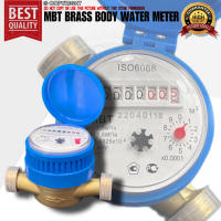Water Meter Brass Body Heavy Duty Brass Type Anti Magnetic High Quality